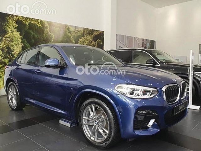 Cần bán BMW X4 M Sport đời 2021, màu xanh lam, nhập khẩu