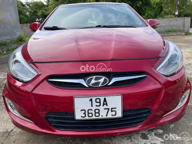 Xe Hyundai Accent 1.4 AT 2014, màu đỏ, nhập khẩu nguyên chiếc, giá tốt0