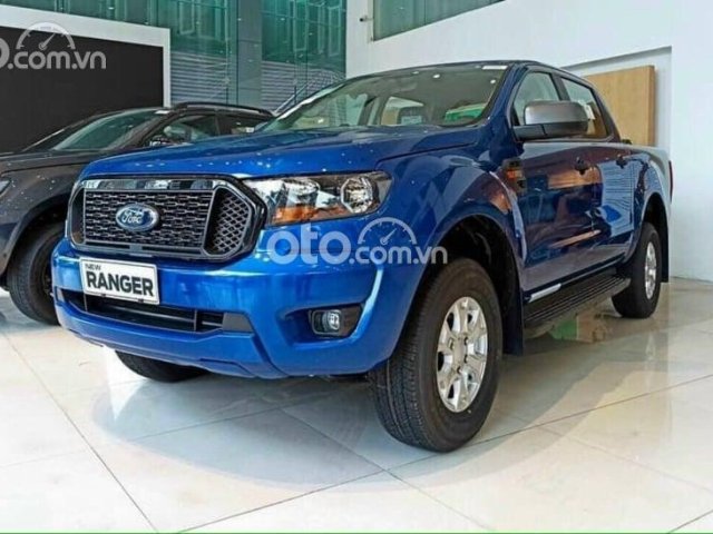 Bán xe Ford Ranger XLT 2.0L Limited 4x4 AT sản xuất 2021, màu xanh lam, 799 triệu0