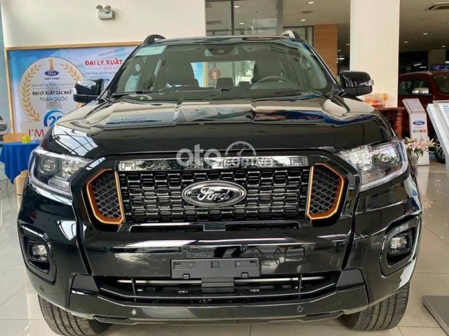 Bán Ford Ranger Wildtrak 2.0L 4x4AT 2021, màu đen0