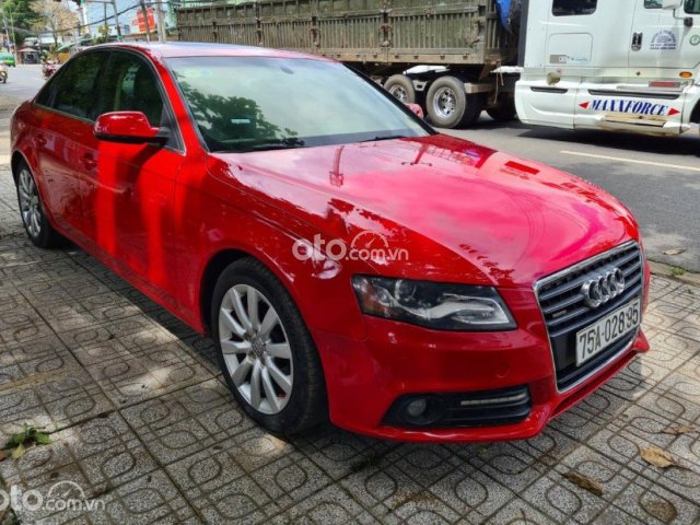 Bán Audi A4 Quattro đời 2008, màu đỏ, xe nhập giá cạnh tranh0