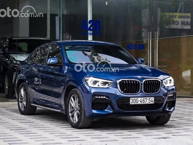 Cần bán gấp BMW X4 M-Sport đời 2020, màu xanh lam, nhập khẩu số tự động0