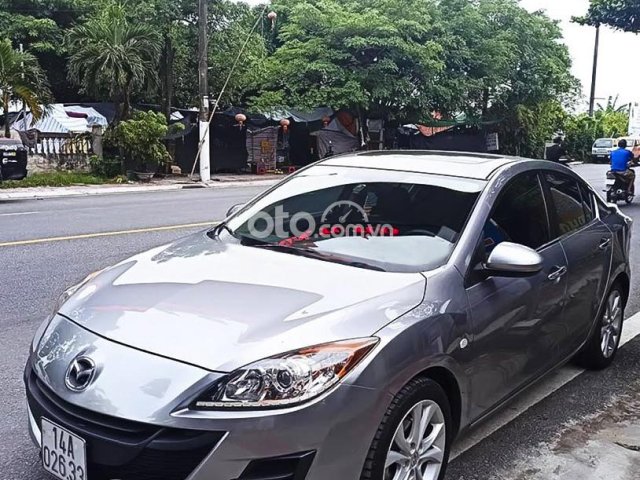 Cần bán Mazda 3 1.6 AT sản xuất 2011, màu xám, nhập khẩu 0