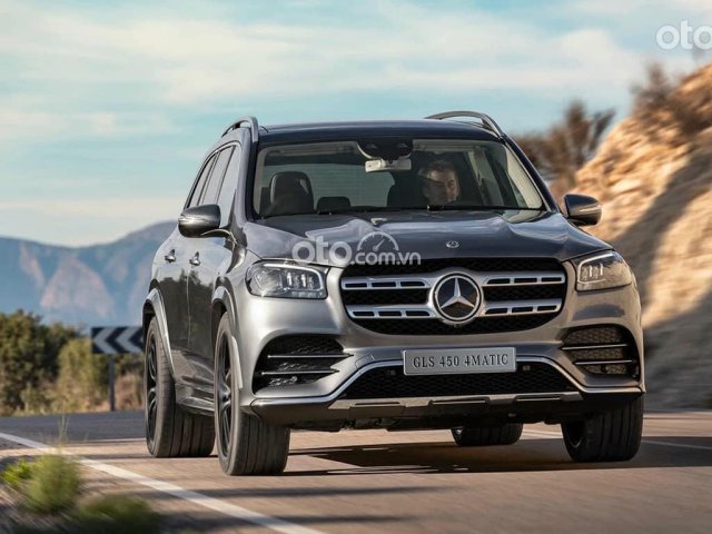 Bán xe Mercedes GLS 450 4Matic năm sản xuất 2021, màu xám, nhập khẩu