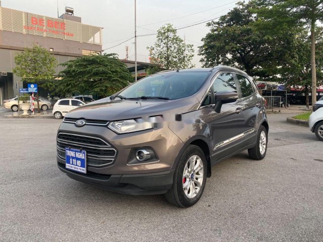 Cần bán Ford EcoSport Titanium sản xuất năm 2014, màu nâu, giá tốt0