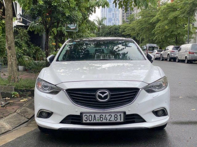 Bán xe Mazda 6 năm 2015, màu trắng giá cạnh tranh0