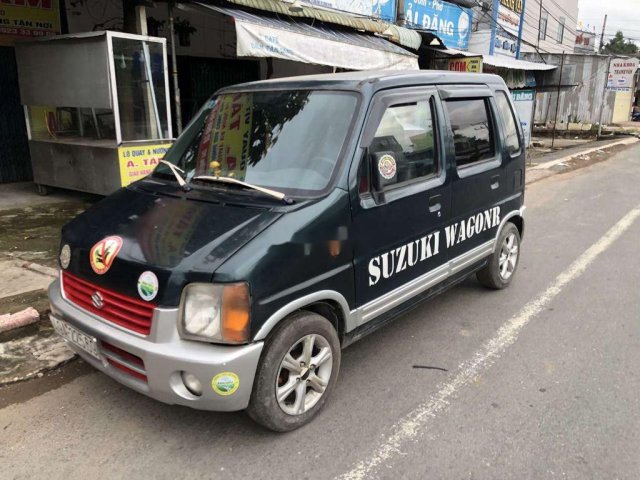 Cần bán gấp Suzuki Wagon R+ đời 2004, màu xanh0