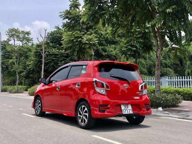 Bán ô tô Toyota Wigo sản xuất 2018, màu đỏ, nhập khẩu  