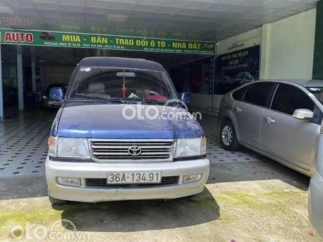 Bán xe Toyota Zace GL năm 2002, màu xanh lam, 120tr0