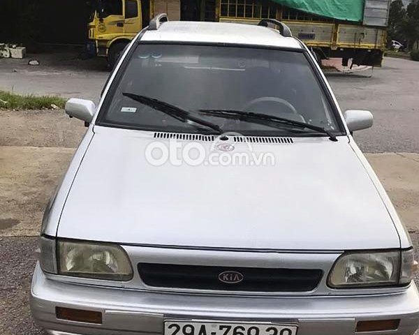 Xe Kia Pride CD5 năm 2004, màu bạc giá cạnh tranh0