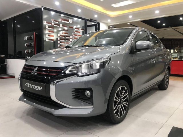 Bán ô tô Mitsubishi Attrage đời 2021, màu xám, xe nhập0