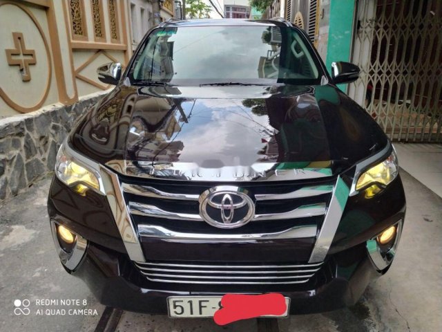 Cần bán gấp Toyota Fortuner đời 2017, màu đen, xe nhập còn mới  0