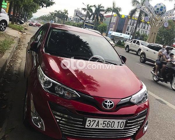 Cần bán Toyota Vios G đời 2019, màu đỏ0