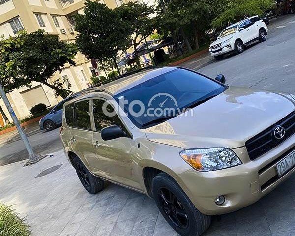 Cần bán Toyota RAV4 đời 2008, màu vàng, nhập khẩu