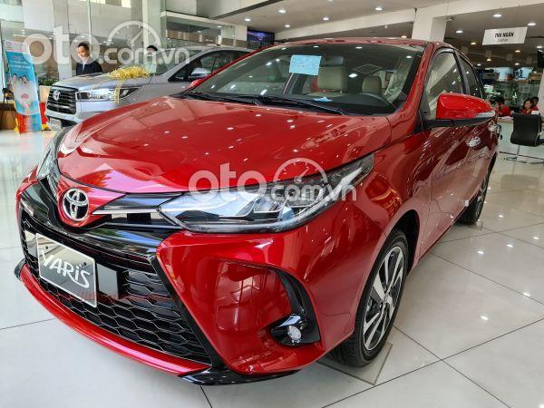 Bán Toyota Yaris 2021, giảm giá tiền mặt, tặng phụ kiện chính hãng, hỗ trợ 80%, đủ màu giao xe ngay