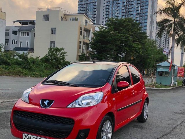 Bán ô tô Peugeot 107 2011, màu đỏ, xe nhập0