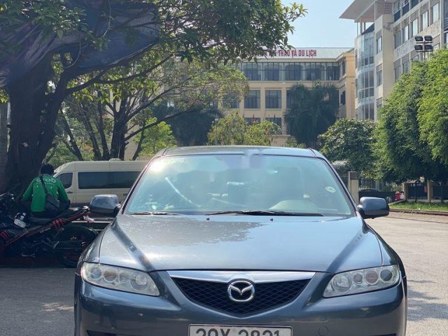 Bán Mazda 6 AT đời 2005, màu xám, giá tốt0