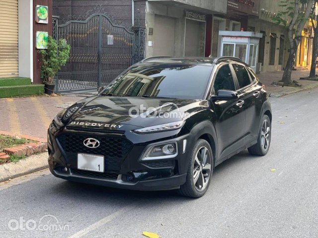 Bán Hyundai Kona đời 2018, màu đen, giá tốt