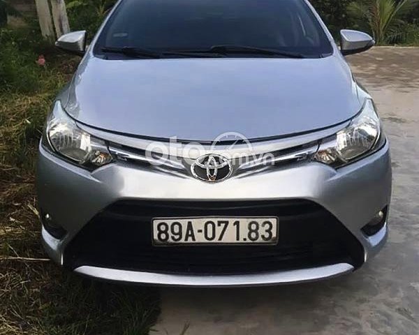 Cần bán Toyota Vios 1.5E sản xuất năm 2016, màu bạc còn mới, giá tốt