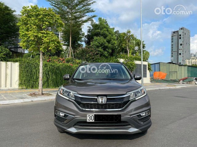 Bán Honda CR-V năm 2015, màu xám0