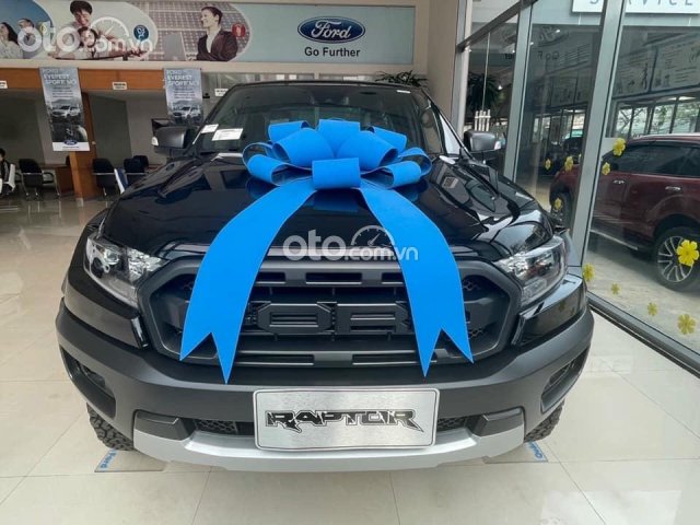 Bán xe Ford Ranger Raptor đời 2021, màu đen