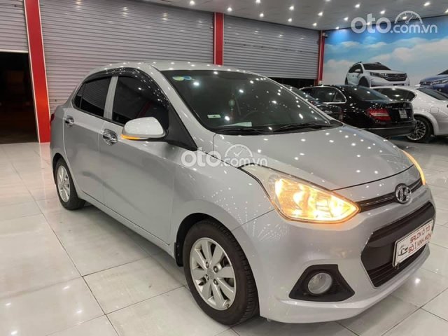 Bán Hyundai Grand i10 đời 2016, màu bạc, nhập khẩu, giá tốt