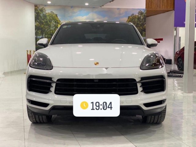 Bán xe Porsche Cayenne sản xuất 2020, màu trắng, nhập khẩu nguyên chiếc0