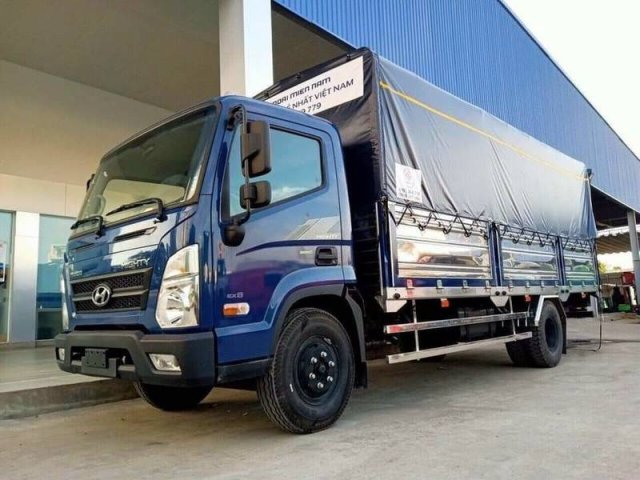 Bán Hyundai Mighty EX8 đời 2021, màu xanh lam, nhập khẩu0