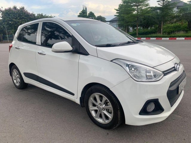 Bán xe Hyundai Grand i10 năm 2017, màu trắng, nhập khẩu  0