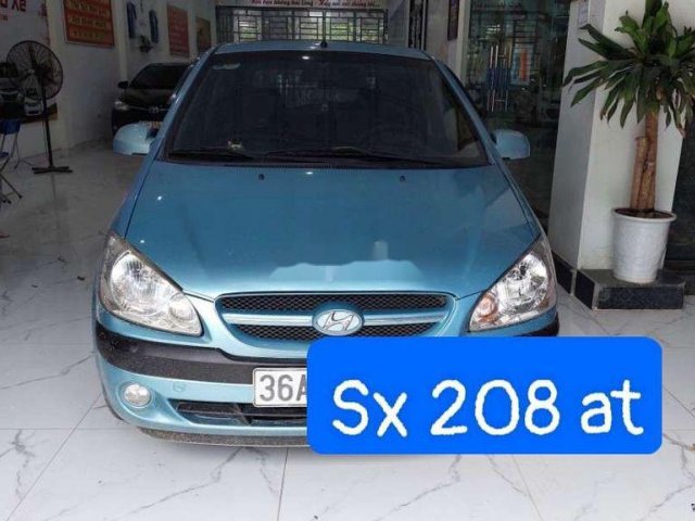 Cần bán xe Hyundai Getz sản xuất năm 2008, màu xanh lam, nhập khẩu 0