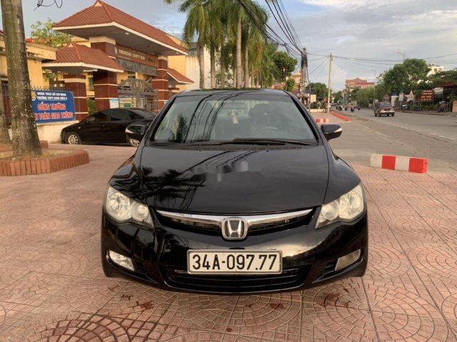 Bán Honda Civic đời 2006, màu đen số tự động0