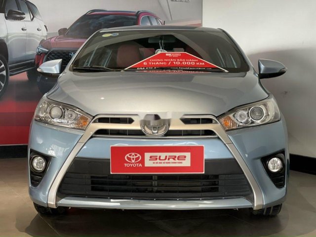 Bán xe Toyota Yaris năm 2015, màu xanh lam, xe nhập còn mới0