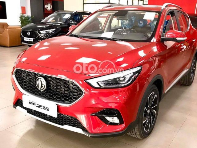 Bán MG ZS COM năm 2021, màu đỏ, nhập khẩu nguyên chiếc giá cạnh tranh0