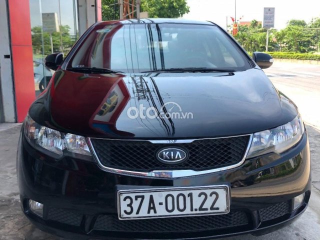 Bán Kia Forte SLi 1.6 AT đời 2009, màu đen, nhập khẩu nguyên chiếc số tự động0