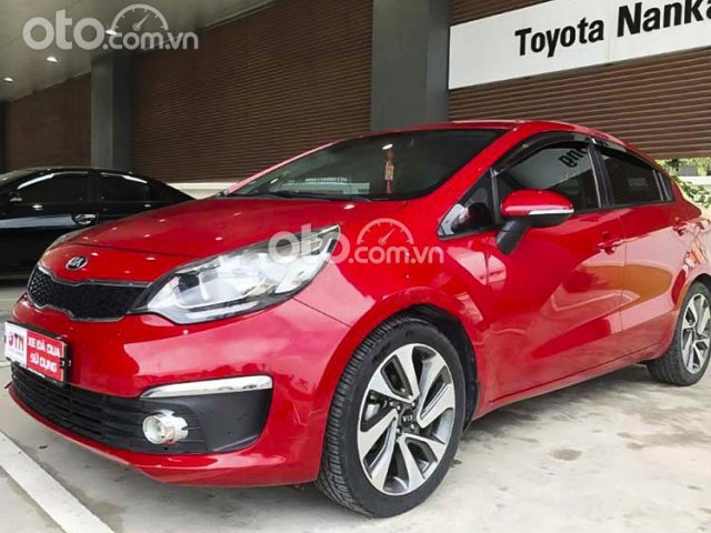 Cần bán xe Kia Rio 1.4 AT năm sản xuất 2015, màu đỏ, nhập khẩu nguyên chiếc0