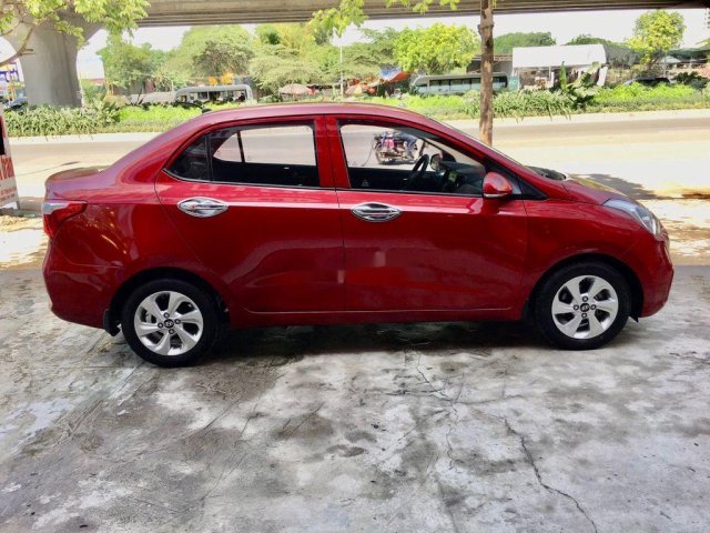 Bán Hyundai Grand i10 MT sản xuất 2017, màu đỏ0