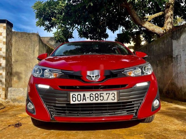 Cần bán xe Toyota Vios năm sản xuất 2019, màu đỏ  0