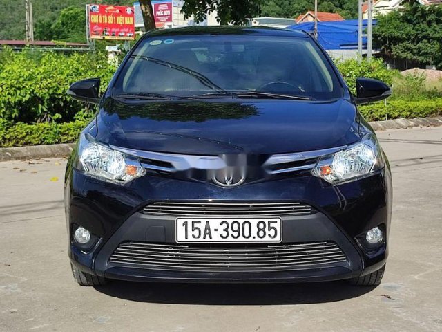 Cần bán lại xe Toyota Vios đời 2018, màu đen còn mới0