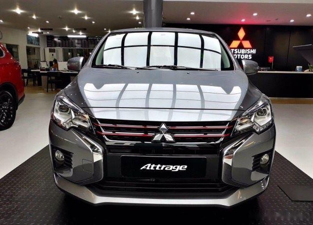 Cần bán xe Mitsubishi Attrage CVT 2021, màu xám, nhập khẩu nguyên chiếc0