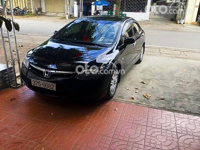 Bán Honda Civic 1.8 MT đời 2008, màu đen còn mới0