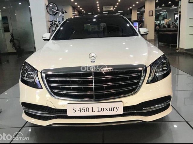 Cần bán xe Mercedes S450 Luxury đời 2021, màu trắng