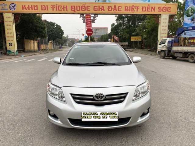 Cần bán xe Toyota Corolla Altis 1.8G đời 2010, màu bạc 0