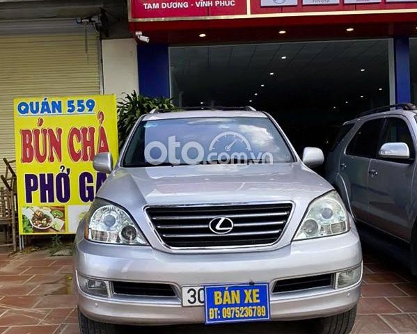 Cần bán Lexus GX 470 đời 2008, màu bạc, nhập khẩu nguyên chiếc0