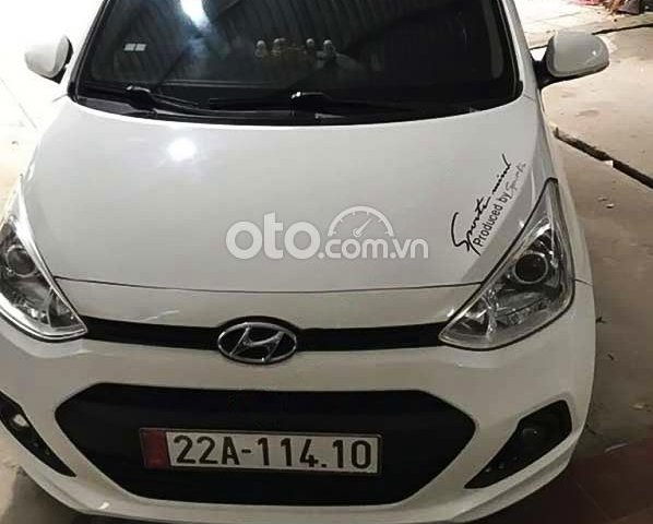 Bán Hyundai Grand i10 1.0 MT sản xuất năm 2016, màu trắng, nhập khẩu0