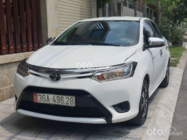 Bán ô tô Toyota Vios sản xuất 2016, màu trắng số tự động0