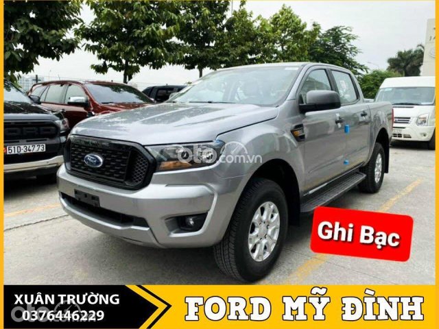 Bán Ford Ranger XLS 2.2 MT 4X2 năm sản xuất 2021, màu bạc, giá 630tr0