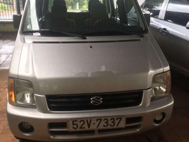 Cần bán Suzuki Wagon R+ 2003, màu bạc, nhập khẩu nguyên chiếc, 120 triệu0