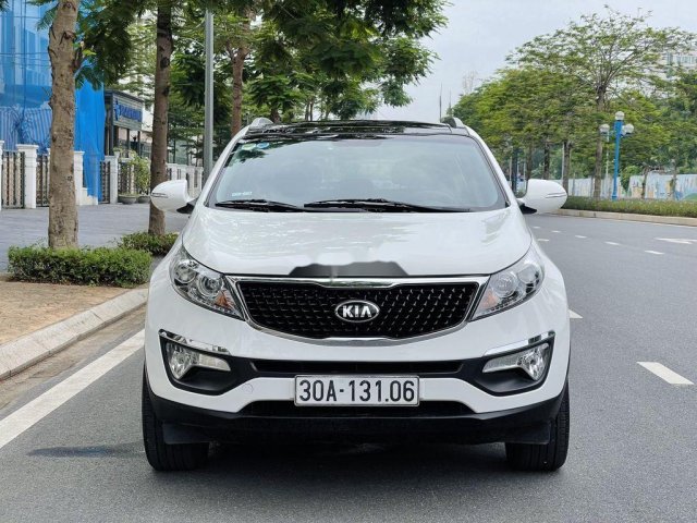 Bán ô tô Kia Sportage năm 2014, màu trắng, nhập khẩu còn mới, giá chỉ 595 triệu