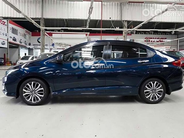 Bán Honda City 1.5TOP đời 2017, màu xanh lam, giá tốt0