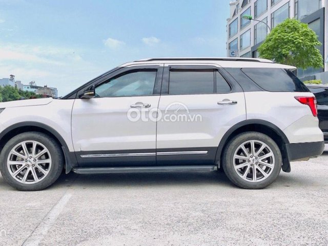 Bán Ford Explorer Limited 2.3L EcoBoost sản xuất 2017, màu trắng, nhập khẩu nguyên chiếc0